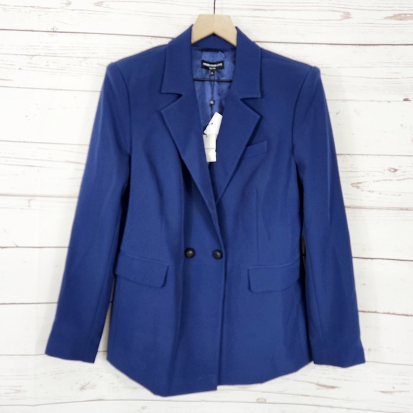 Generation Love | Meg Blue Crepe Blazer NWT - Picture 2 of 8